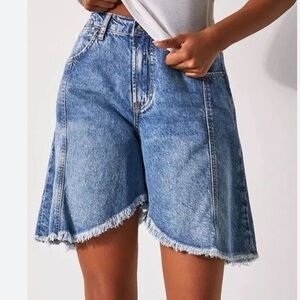 NWOT Free People We The Free Changing Tides Pull-On Shorts Size Small